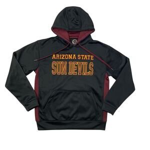 Arizona State Sun Devils Hoodie Mens XS Black Sweatshirt Campus Drive Sweatshirt